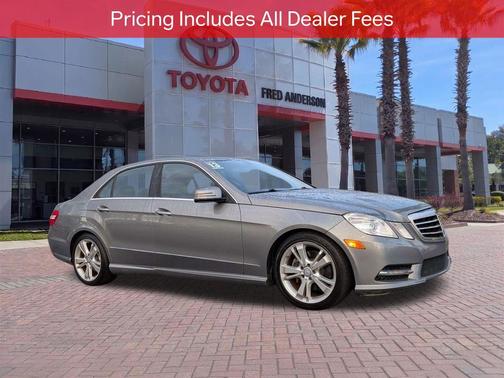 Palladium Silver 2013 Mercedes-Benz E-Class E 350