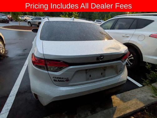 Wind Chill Pearl 2025 Toyota Corolla Hybrid LE