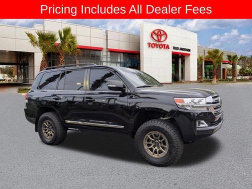 Midnight Black Metallic 2019 Toyota Land Cruiser Base