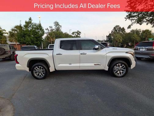 Wind Chill Pearl 2025 Toyota Tundra Hybrid 1794 Edition