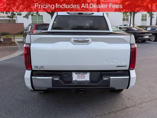 Wind Chill Pearl 2025 Toyota Tundra Hybrid 1794 Edition