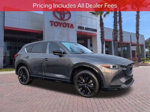Machine Gray Metallic 2022 Mazda CX-5 2.5 Turbo