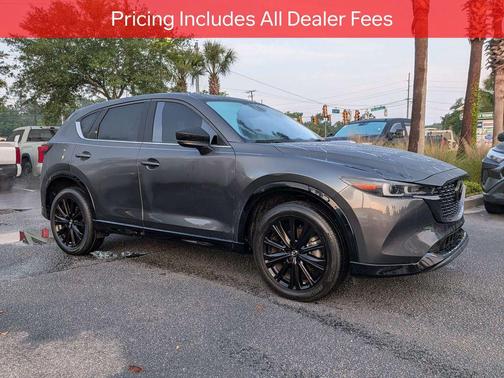 Machine Gray Metallic 2022 Mazda CX-5 2.5 Turbo