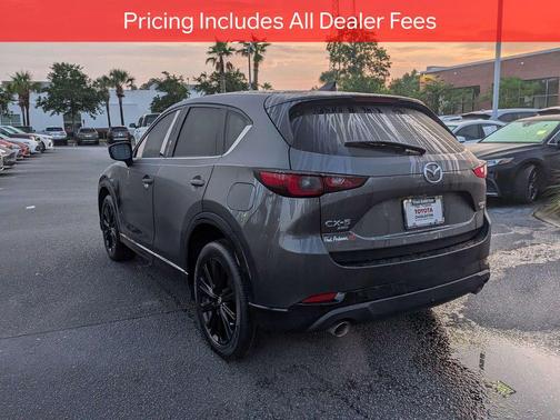 Machine Gray Metallic 2022 Mazda CX-5 2.5 Turbo