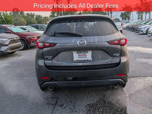 Machine Gray Metallic 2022 Mazda CX-5 2.5 Turbo