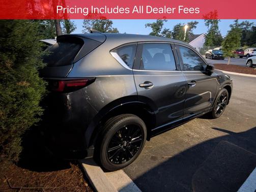 Machine Gray Metallic 2022 Mazda CX-5 2.5 Turbo