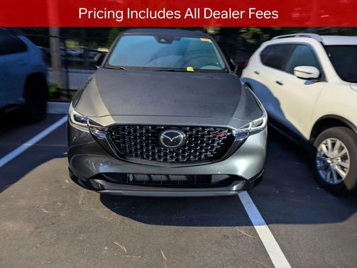 Machine Gray Metallic 2022 Mazda CX-5 2.5 Turbo