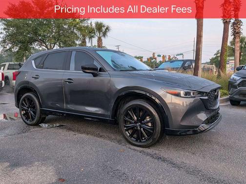 Machine Gray Metallic 2022 Mazda CX-5 2.5 Turbo