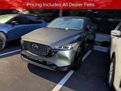 Machine Gray Metallic 2022 Mazda CX-5 2.5 Turbo