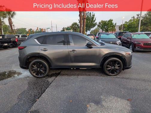 Machine Gray Metallic 2022 Mazda CX-5 2.5 Turbo