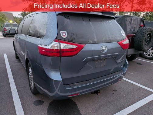 Shoreline Blue Pearl 2016 Toyota Sienna XLE