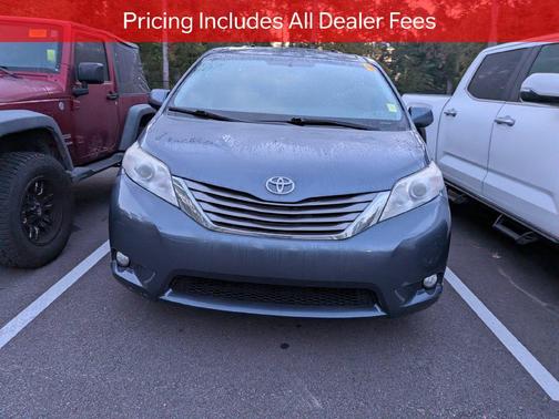 Shoreline Blue Pearl 2016 Toyota Sienna XLE