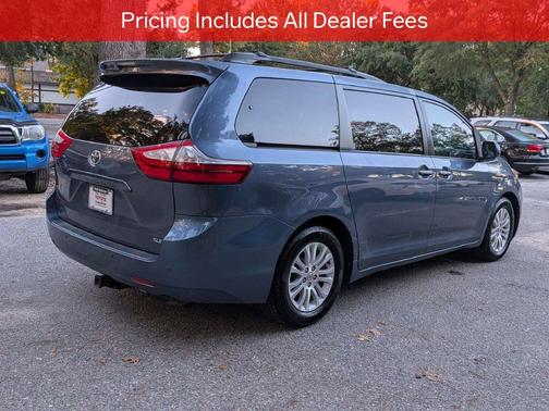 Shoreline Blue Pearl 2016 Toyota Sienna XLE