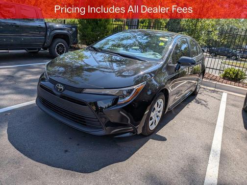 Midnight Black Metallic 2024 Toyota Corolla LE