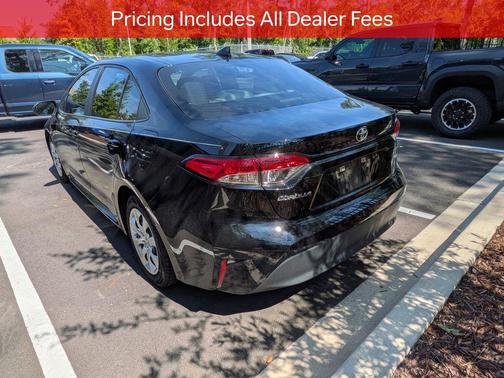 Midnight Black Metallic 2024 Toyota Corolla LE
