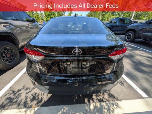 Midnight Black Metallic 2024 Toyota Corolla LE