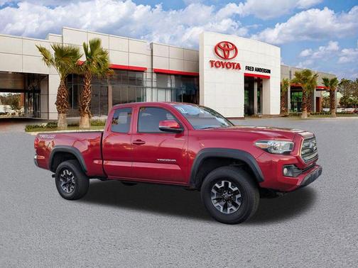 Barcelona Red Metallic 2017 Toyota Tacoma TRD Off Road