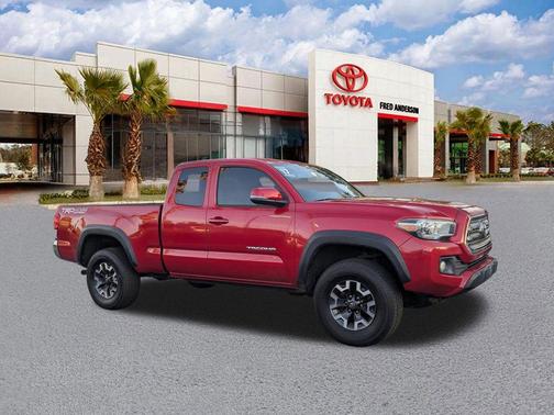Barcelona Red Metallic 2017 Toyota Tacoma TRD Off Road