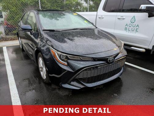 Galactic Aqua Mica 2019 Toyota Corolla SE