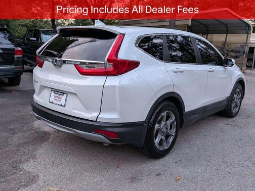 Platinum White 2019 Honda CR-V EX-L