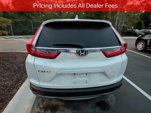 Platinum White 2019 Honda CR-V EX-L