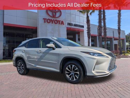 Moonbeam Beige Metallic 2020 Lexus RX 350 Base