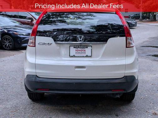 Diamond White Pearl 2014 Honda CR-V EX-L