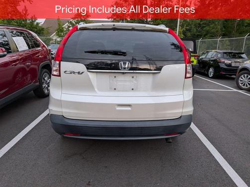 Diamond White Pearl 2014 Honda CR-V EX-L