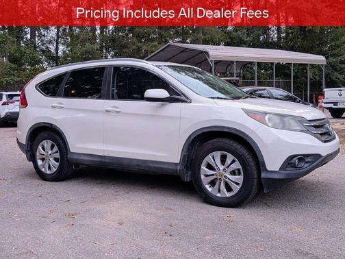 Diamond White Pearl 2014 Honda CR-V EX-L