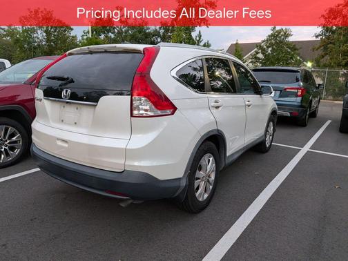 Diamond White Pearl 2014 Honda CR-V EX-L