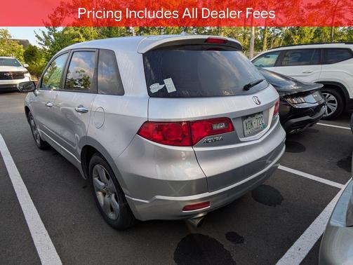 Alabaster Silver Metallic 2008 Acura RDX Technology