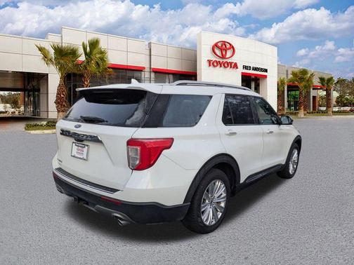 STAR WHITE MET TRI-COAT 2022 Ford Explorer Limited