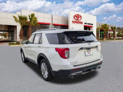 STAR WHITE MET TRI-COAT 2022 Ford Explorer Limited