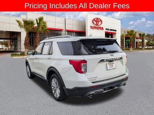 STAR WHITE MET TRI-COAT 2022 Ford Explorer Limited