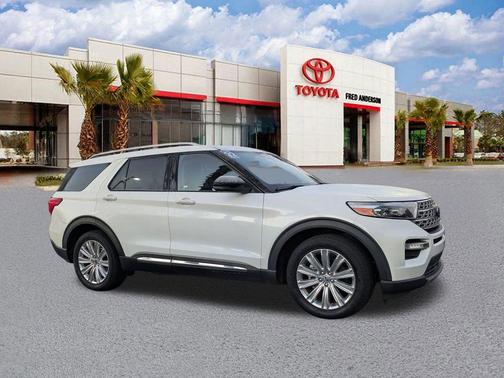 STAR WHITE MET TRI-COAT 2022 Ford Explorer Limited