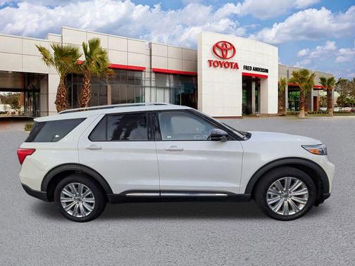 STAR WHITE MET TRI-COAT 2022 Ford Explorer Limited
