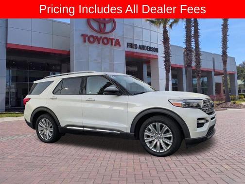 STAR WHITE MET TRI-COAT 2022 Ford Explorer Limited