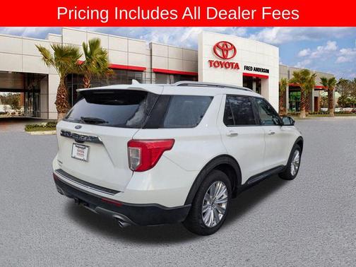 STAR WHITE MET TRI-COAT 2022 Ford Explorer Limited