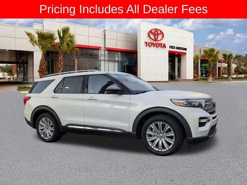 STAR WHITE MET TRI-COAT 2022 Ford Explorer Limited