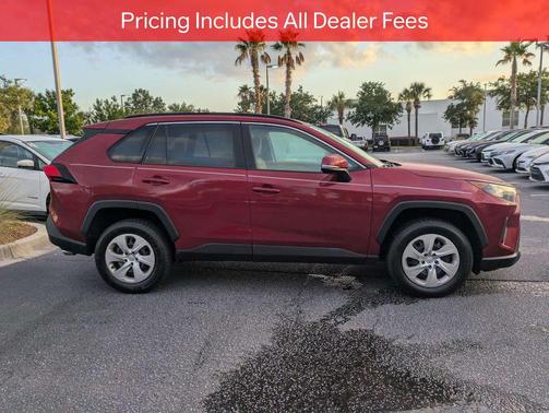 Ruby Flare Pearl 2019 Toyota RAV4 LE