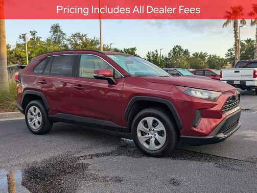 Ruby Flare Pearl 2019 Toyota RAV4 LE