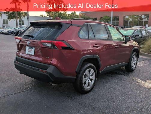 Ruby Flare Pearl 2019 Toyota RAV4 LE