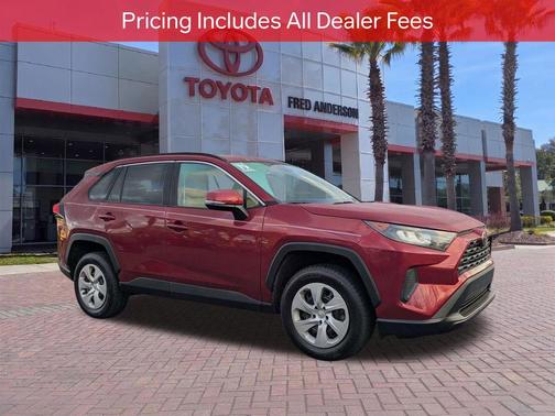 Ruby Flare Pearl 2019 Toyota RAV4 LE