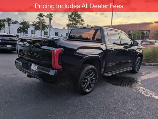 Midnight Black Metallic 2023 Toyota Tundra Platinum