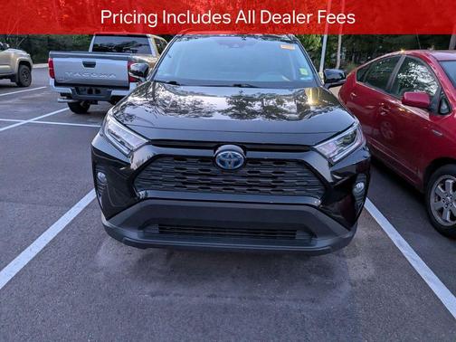 Midnight Black Metallic 2021 Toyota RAV4 Hybrid XLE