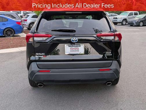 Midnight Black Metallic 2021 Toyota RAV4 Hybrid XLE