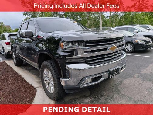 Black 2019 Chevrolet Silverado 1500 LTZ