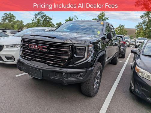 Onyx Black 2025 GMC Sierra 1500 AT4X