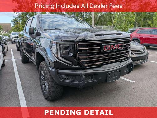 Onyx Black 2025 GMC Sierra 1500 AT4X
