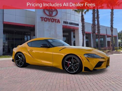 Nitro Yellow 2022 Toyota Supra 3.0 Premium